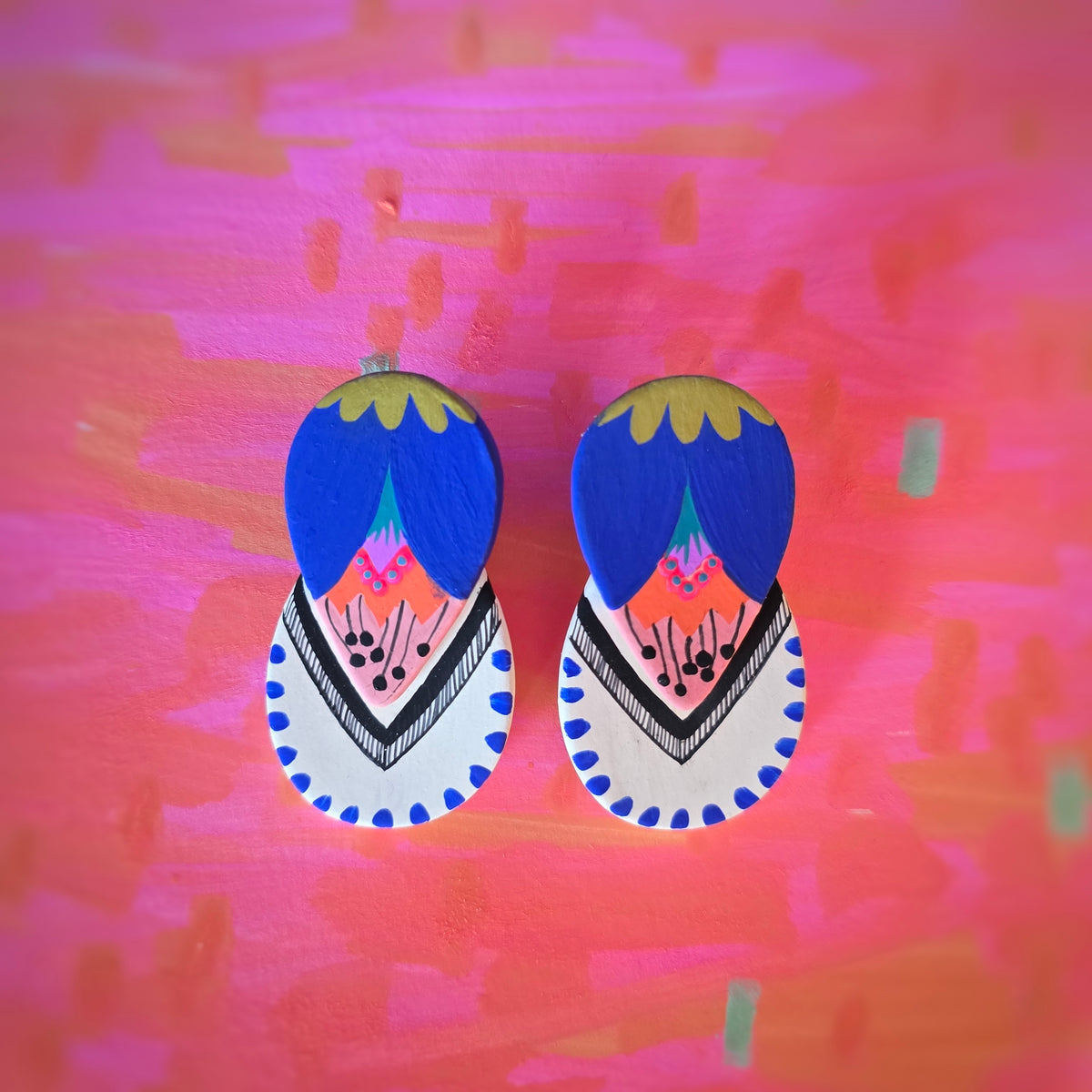 Boucles d'oreilles "Karnaval" II
