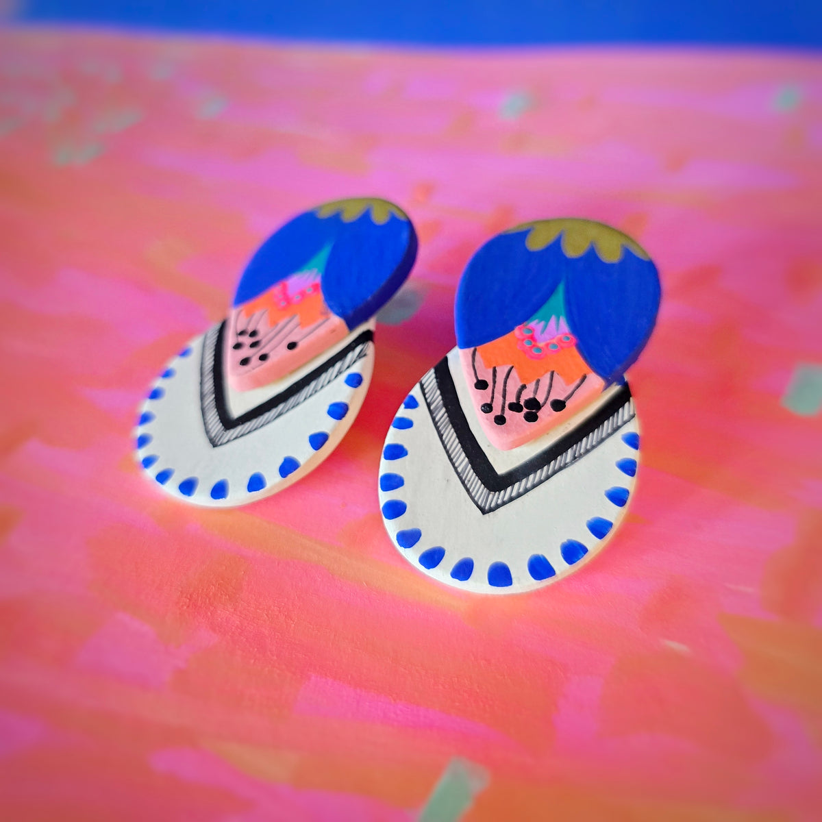 Boucles d'oreilles "Karnaval" II
