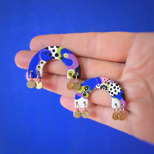 Boucles d'oreilles "Pampa" III