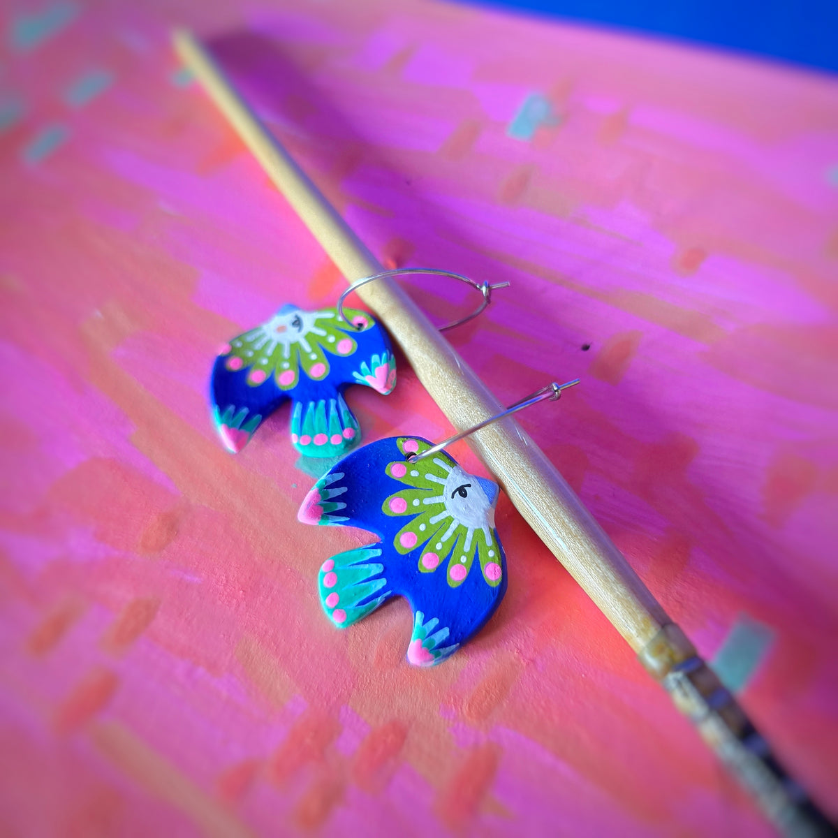 Boucles d'oreilles "PIAF" II
