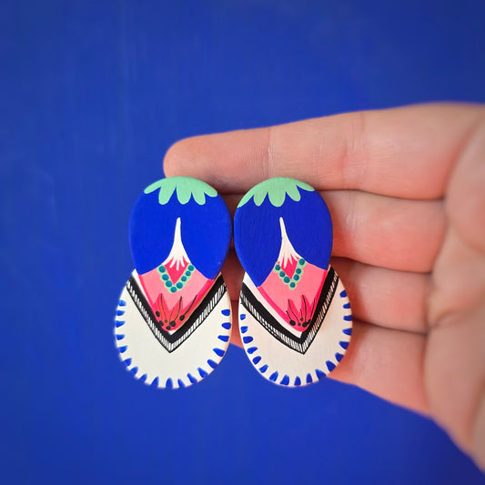 Boucles d'oreilles "Karnaval" V