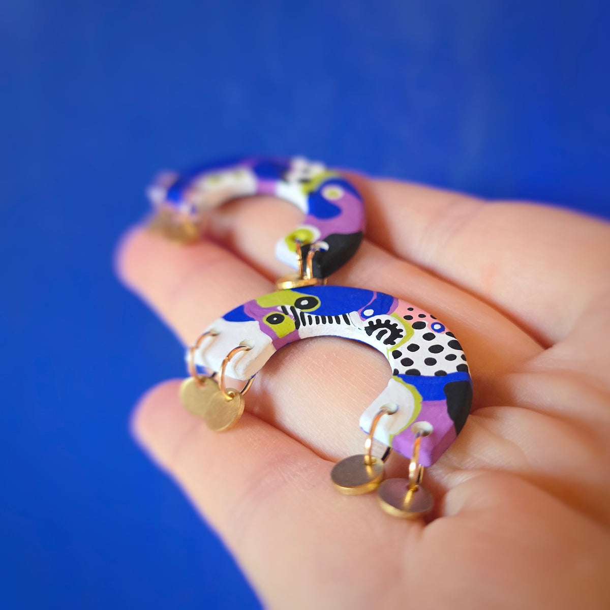 Boucles d'oreilles "Pampa" III