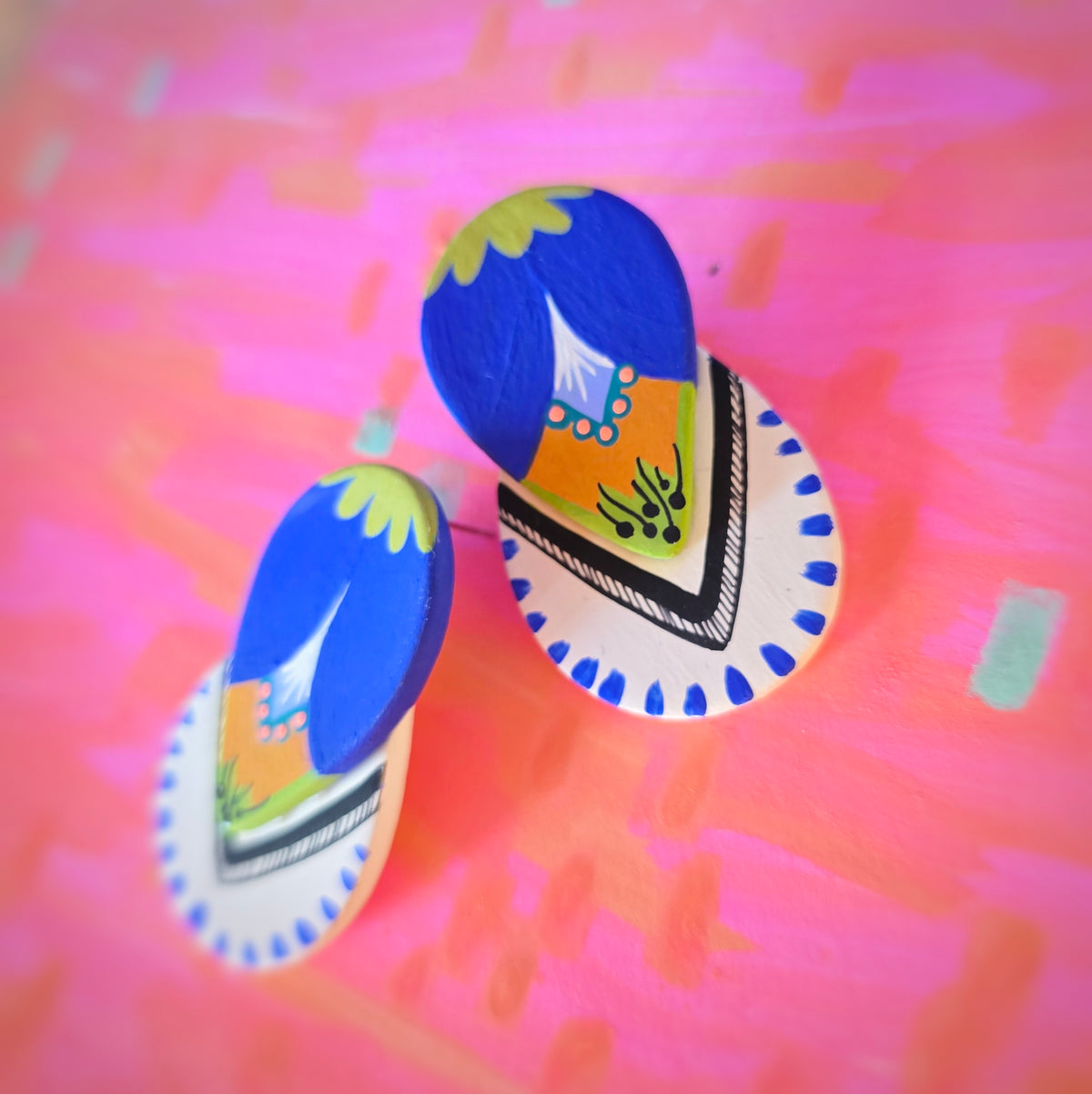 Boucles d'oreilles "Karnaval" VI