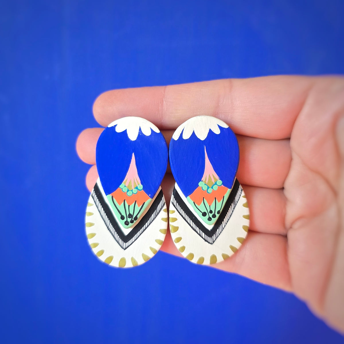 Boucles d'oreilles "Karnaval" III