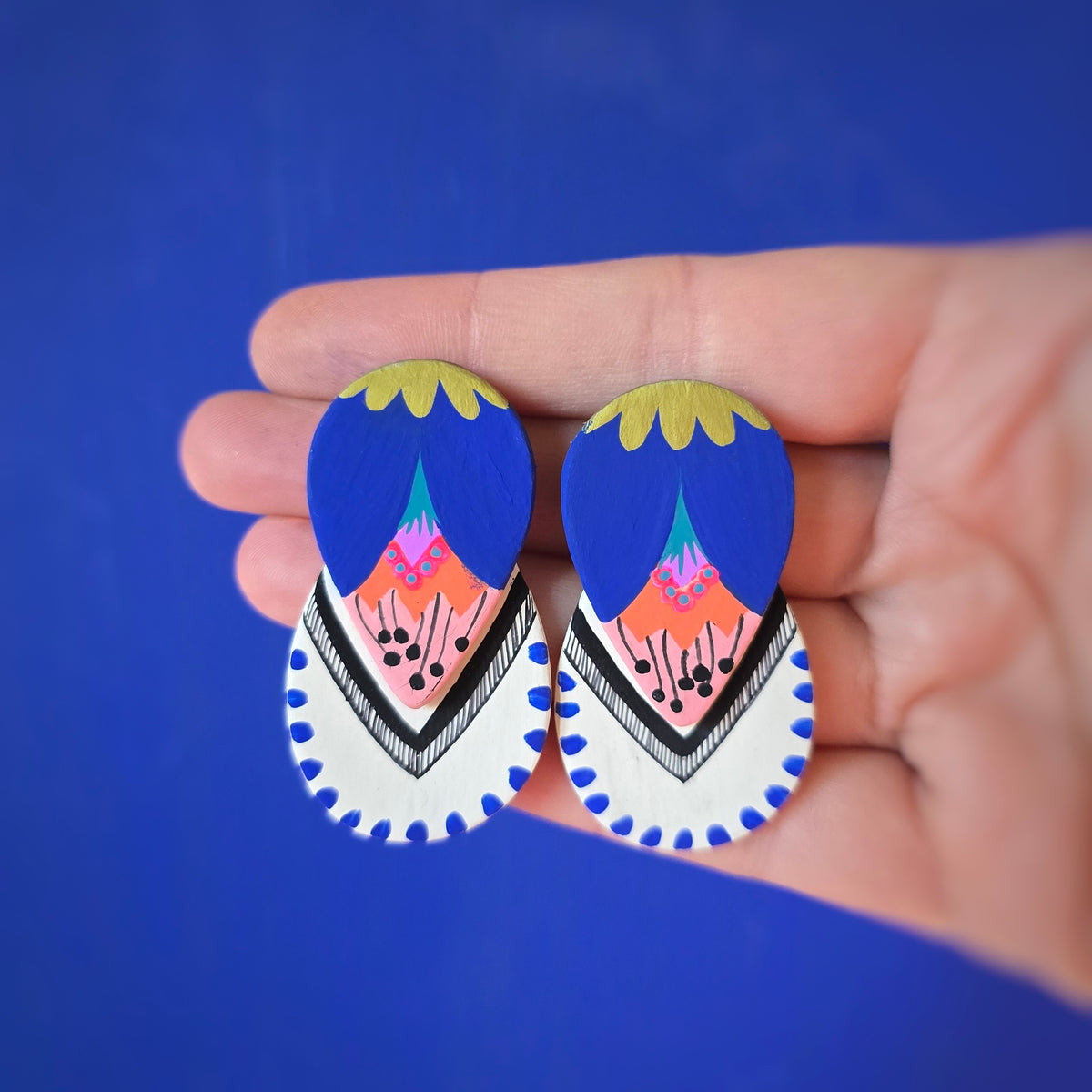 Boucles d'oreilles "Karnaval" II