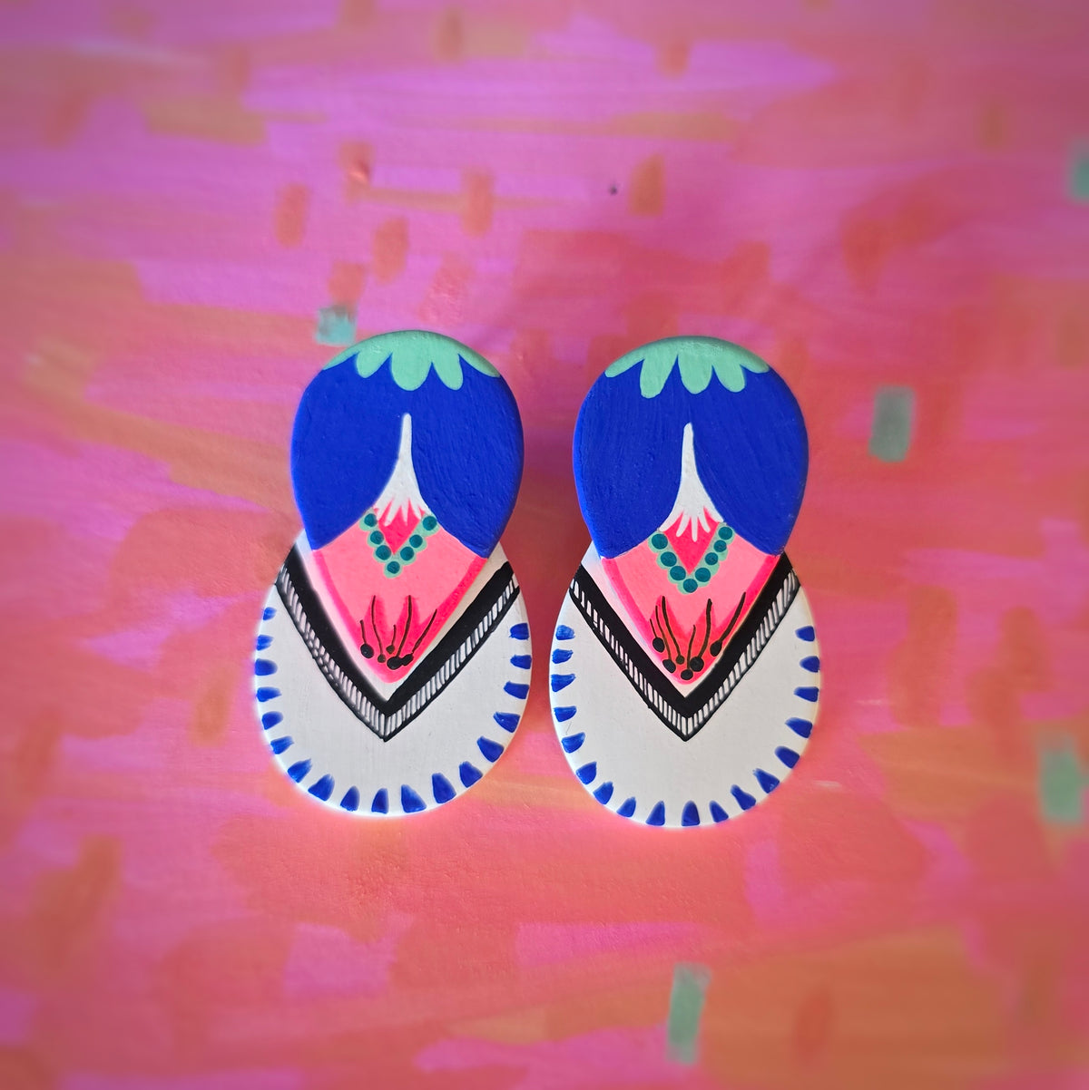 Boucles d'oreilles "Karnaval" V