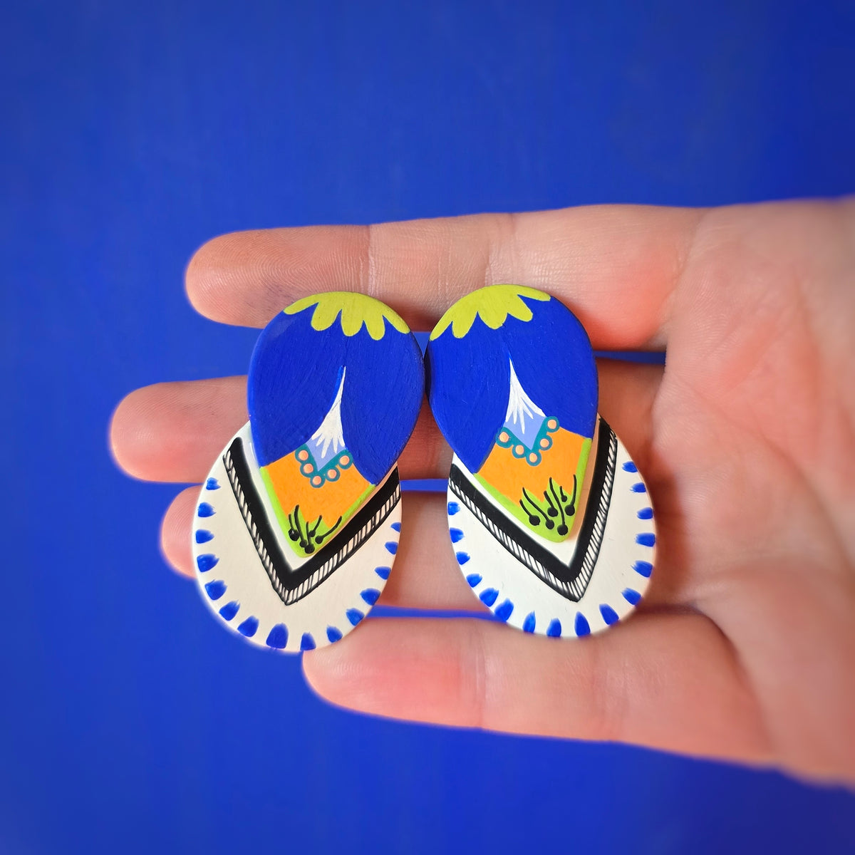 Boucles d'oreilles "Karnaval" VI