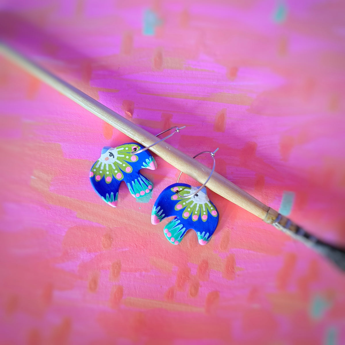 Boucles d'oreilles "PIAF" II